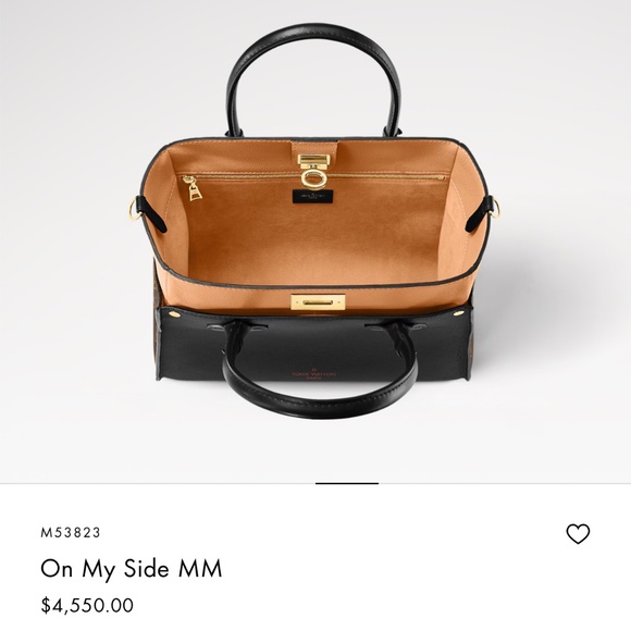 Brand New Authentic On My Side MM Louis Vuitton & Matching Wallet - Picture 6 of 11